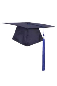 訂製黑色畢業帽    設計多種顏色流蘇    畢業帽製衣廠   十八鄉鄉事委員會公益社小學  GC027 側面照